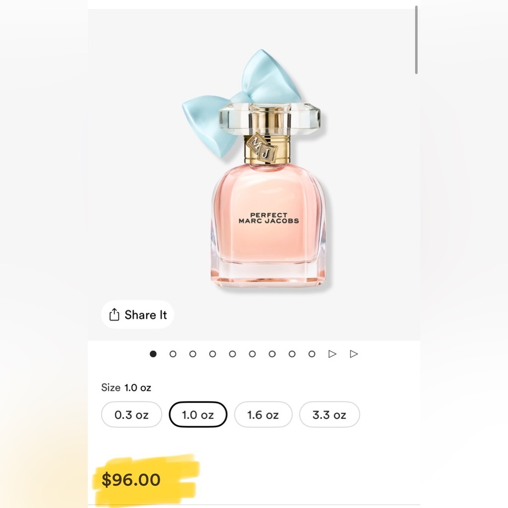 Marc Jacobs Perfect Eau de Parfum - Soft Pink and Blue